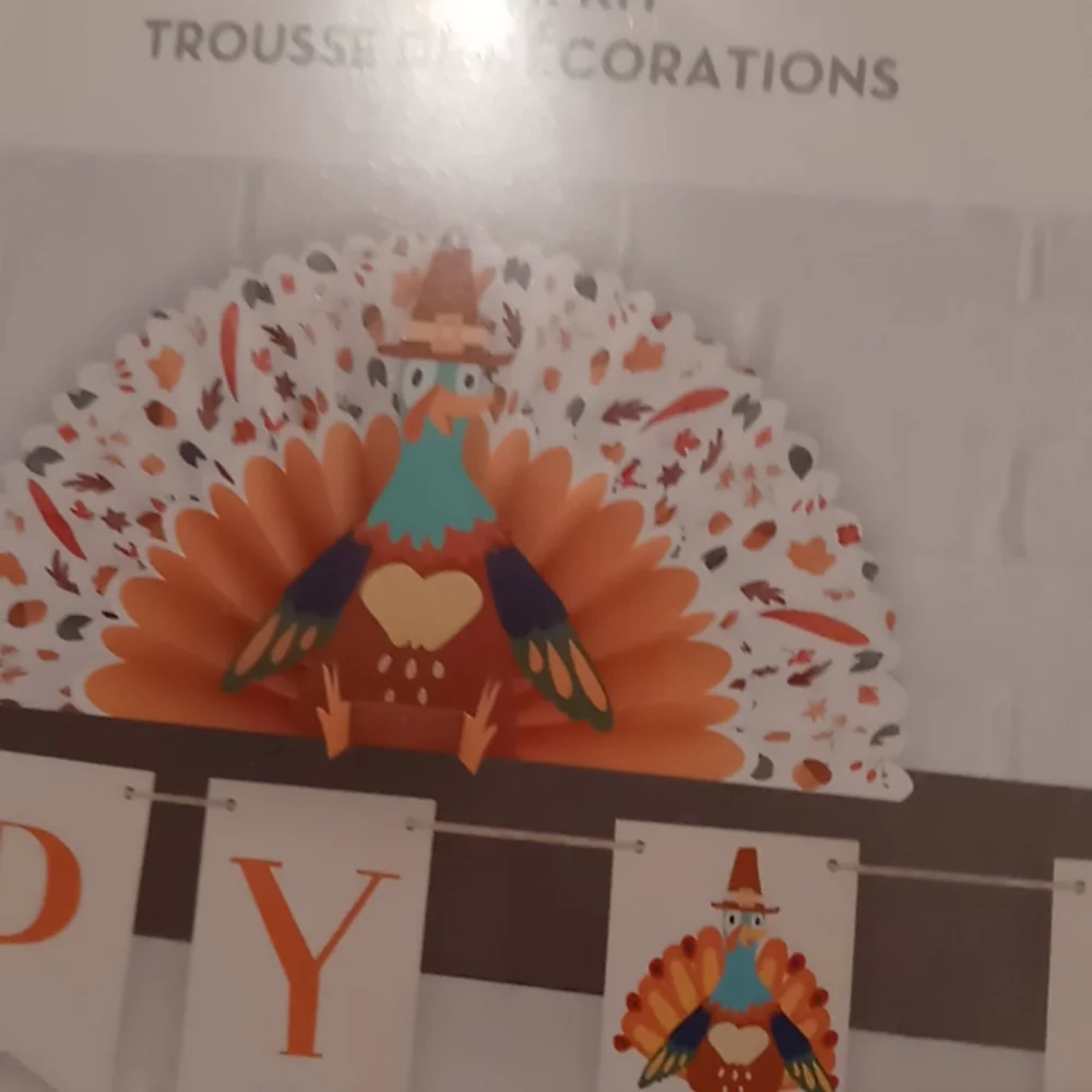 Happy 🦃 day banner kit